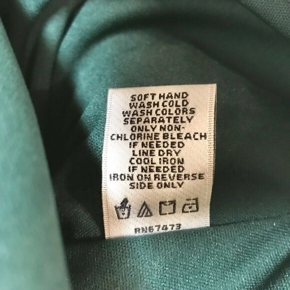 Neiman Marcus Green Velvet Flutter Sleeve High-Low Flounce Hem Midi A Line Dress - Picture 8 of 9